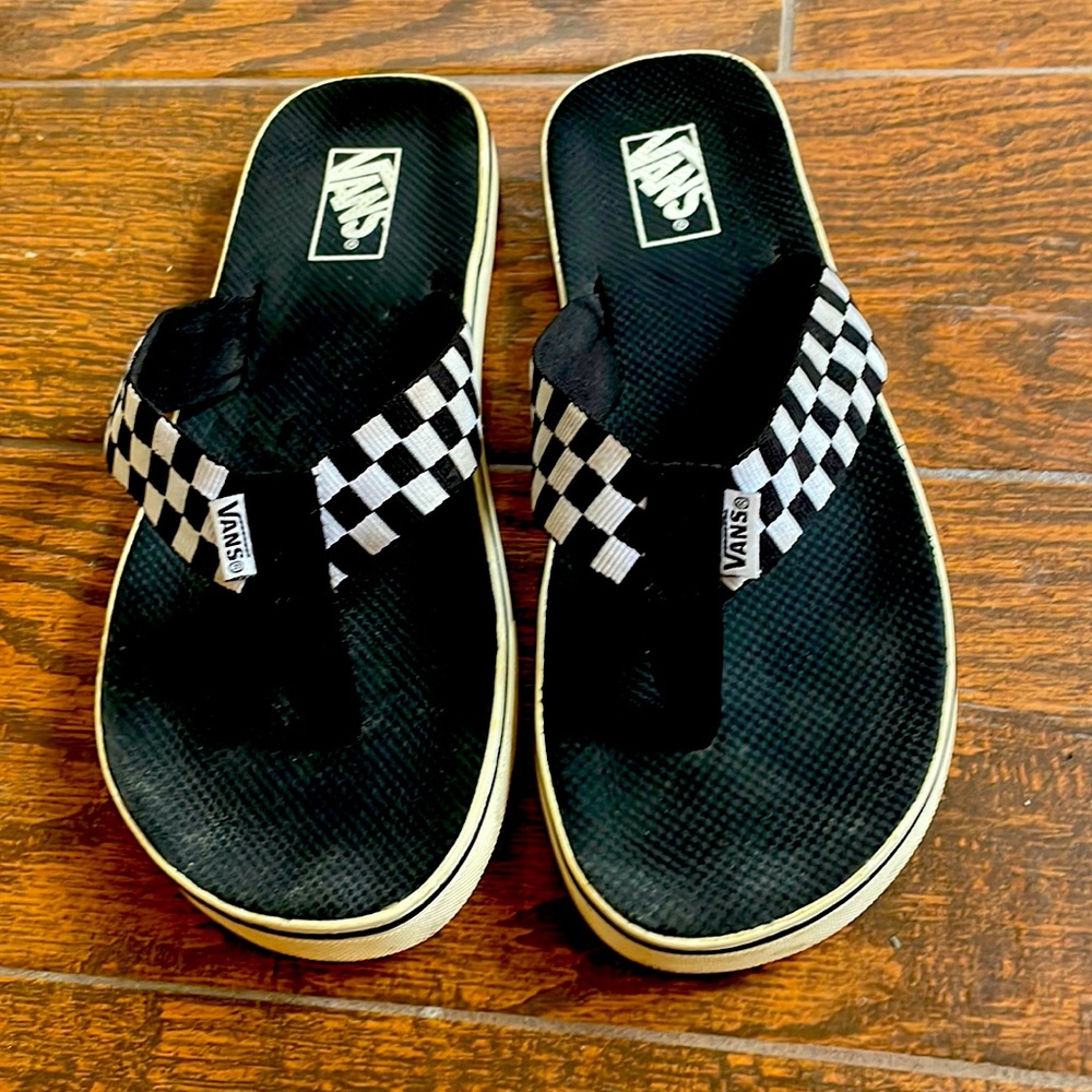 Mens Vans flip flops